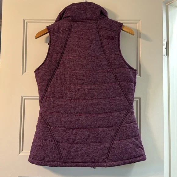 The North Face purple puffer vest, medium - Picture 5 of 9
